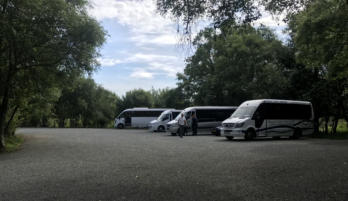 Ample car parking at Glengowla Mines